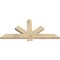 Ekena Millwork Kennewick Rough Sawn Timber Gable Bracket, Douglas Fir, 48"W x 22"H x 2"D x 4"F, 11/12 Pitch GBW048X22X0204KEN00RDF - alternate 5